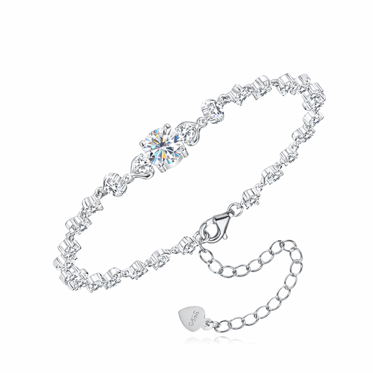 Endless Love Moissanite Armband