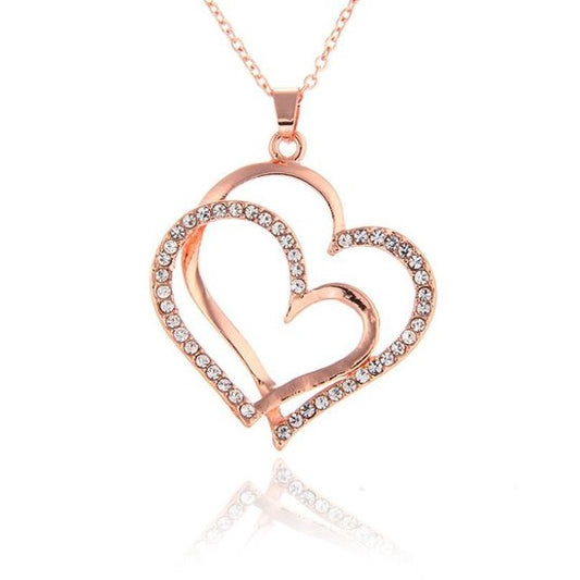 Lumici® | Inlaid Crystal Hearts Duo