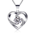 Lumici® | Sapphire Crystal Heart Ketting