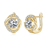 Eternal Heart Moissanite Oorbellen
