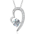 Brilliant Love Heart Moissanite Ketting