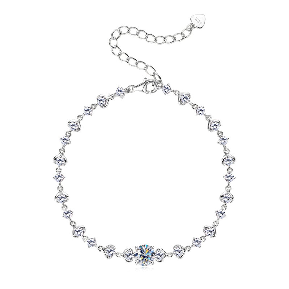 Endless Love Moissanite Armband