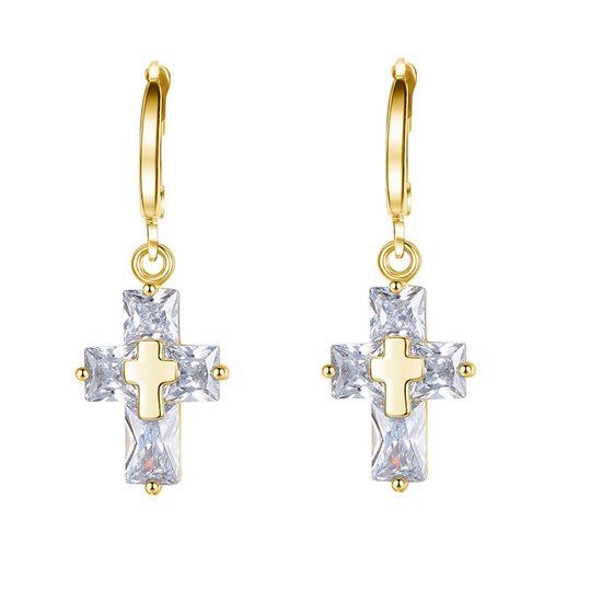 Lumici® | Holy Cross Earrings