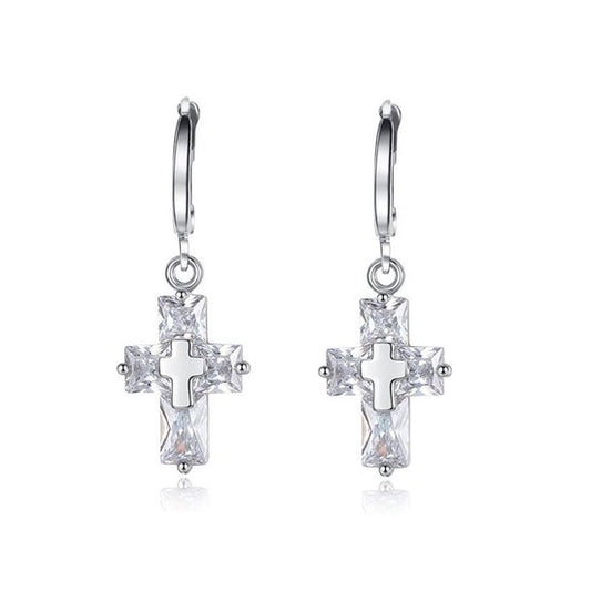 Lumici® | Holy Cross Earrings