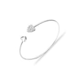 Lumici - Open Hart - Volwassenen - Armband - 17 cm