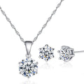 Lumici® | Icey Drip Necklace + Zirkonia Studs