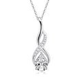 Imperial Oval Moissanite Ketting
