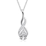 Imperial Oval Moissanite Ketting