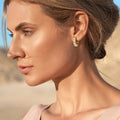 Royal Bloom Moissanite Oorbellen