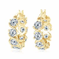 Royal Bloom Moissanite Oorbellen