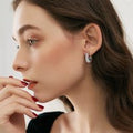 Royal Bloom Moissanite Oorbellen