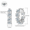 Royal Bloom Moissanite Oorbellen