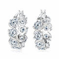 Royal Bloom Moissanite Oorbellen