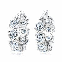 Royal Bloom Moissanite Oorbellen