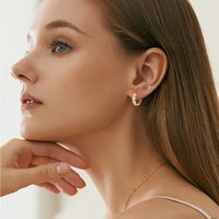 Celeste Spark Moissanite Oorbellen