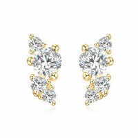 Celeste Spark Moissanite Oorbellen