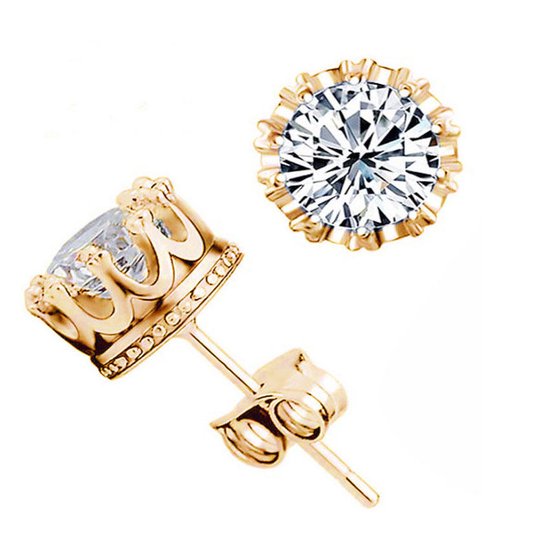 Lumici® | Royal Crown Zirkonia Earrings