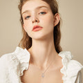 Brilliant Love Heart Moissanite Ketting