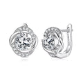 Lumici® Exclusive | Eternal Heart Moissanite Oorbellen - 1.60 Carat Totaal