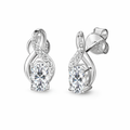 Lumici® Exclusive | Moissanite Oval Stud Oorbellen - 1.00 CT